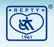 Logo Górnośląskiego Centrum Rehabilitacji "Repty"